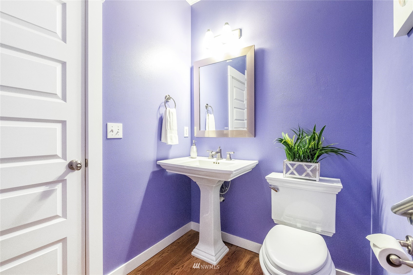 3710 222nd Place Southeast Bothell, WA 98021 - Photo 15 of 37 a bathroom with a toilet a sink and a mirror