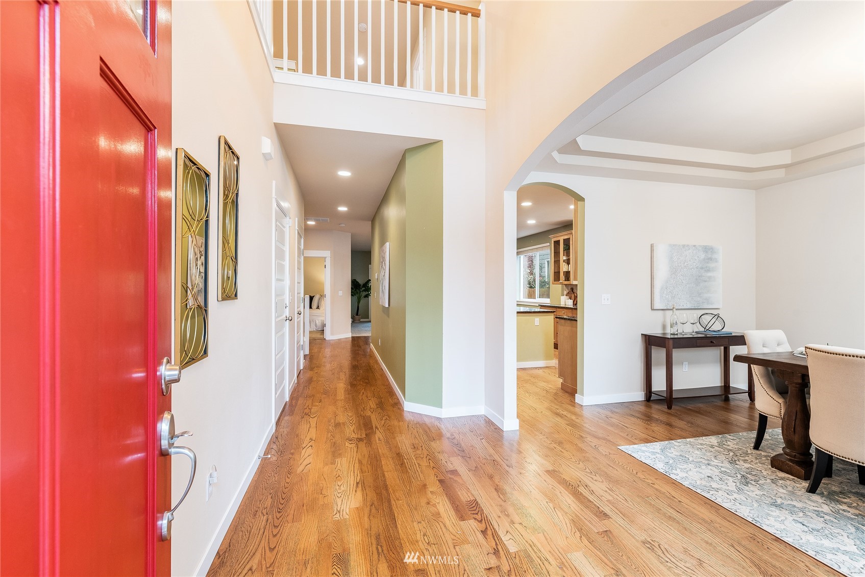 3710 222nd Place Southeast Bothell, WA 98021 - Photo 2 of 37 a view of a living room with a wooden floor