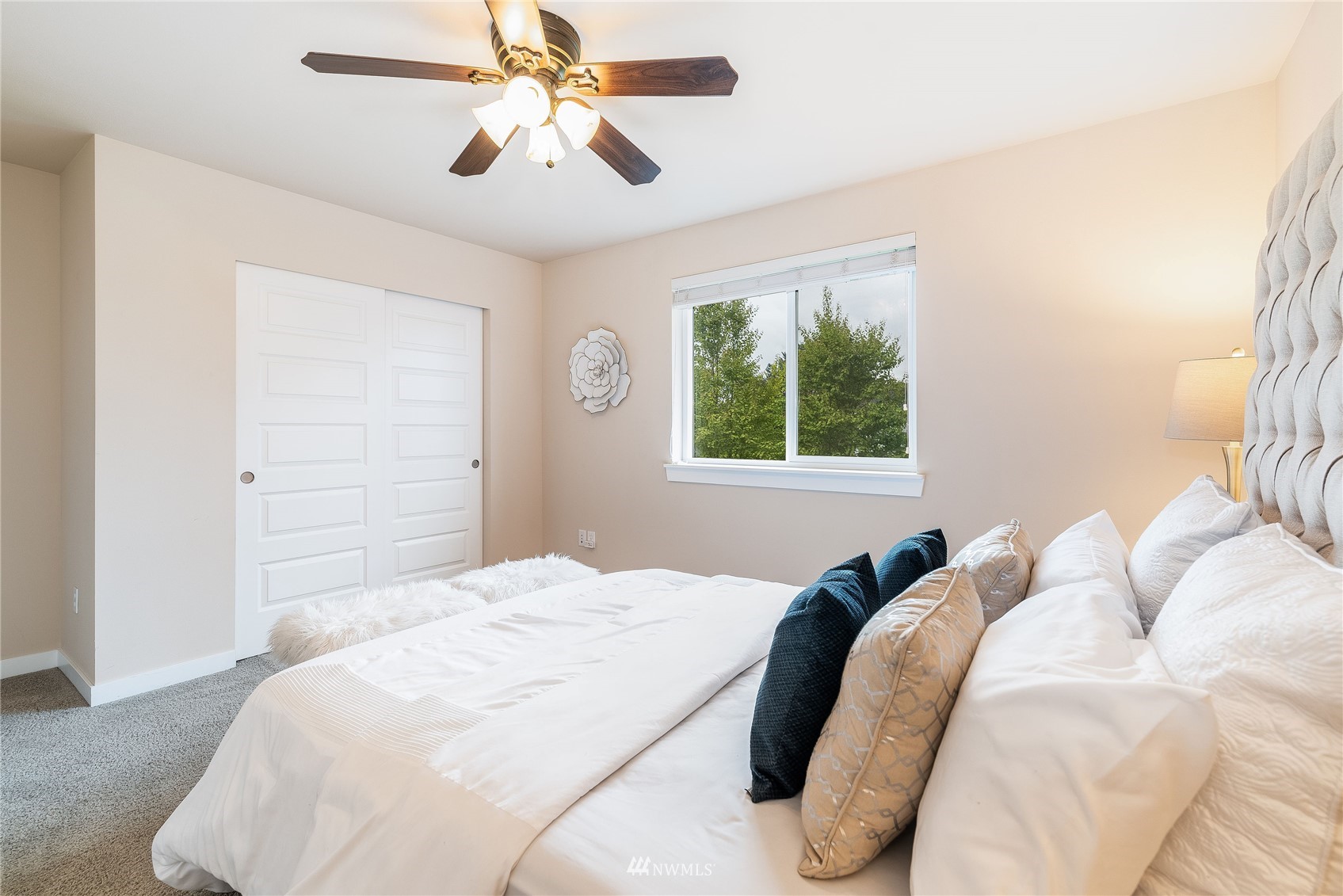 3710 222nd Place Southeast Bothell, WA 98021 - Photo 28 of 37 a bedroom with a bed and a window