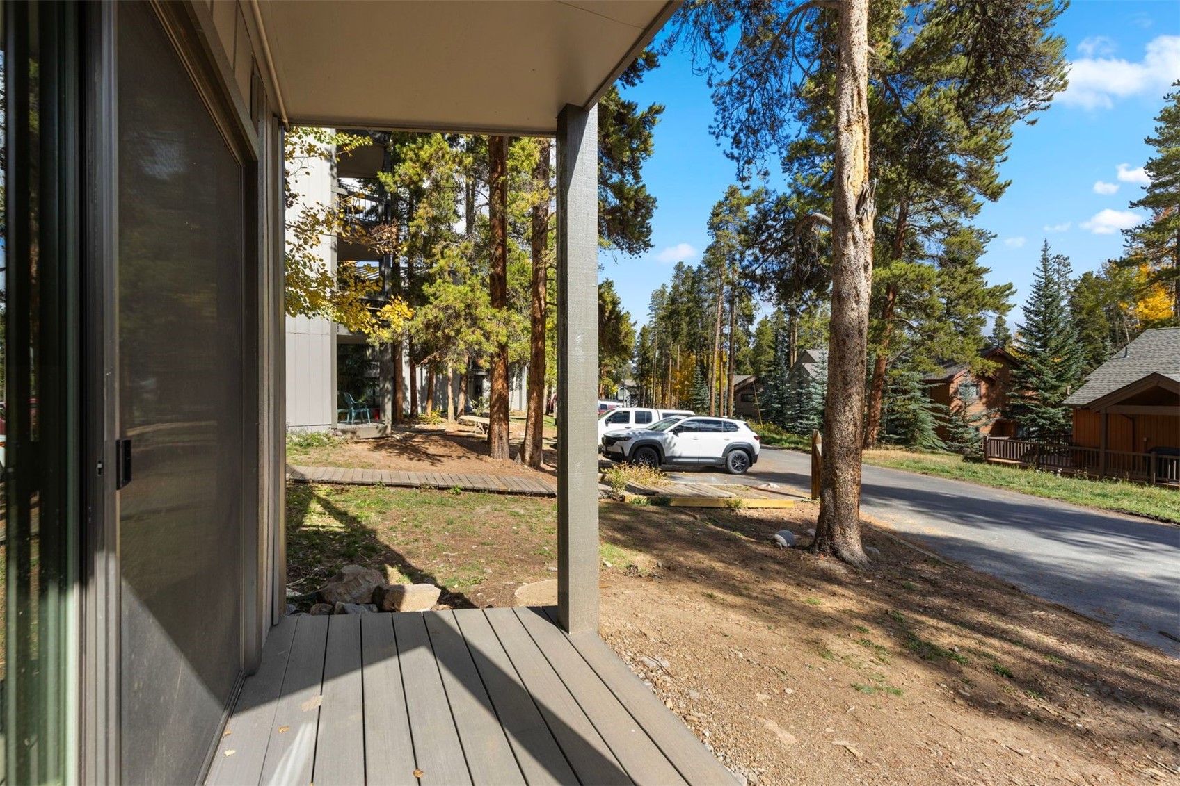 1127 Ski Hill Road, Unit 94 Breckenridge, CO 80424 - Photo 30 of 36 a view of a porch