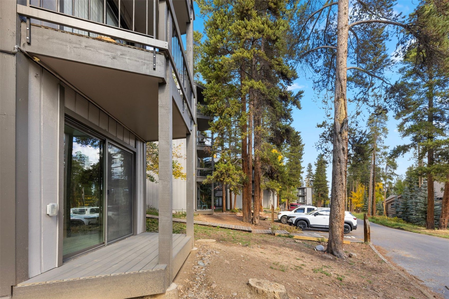 1127 Ski Hill Road, Unit 94 Breckenridge, CO 80424 - Photo 31 of 36 a view of a street with sitting area