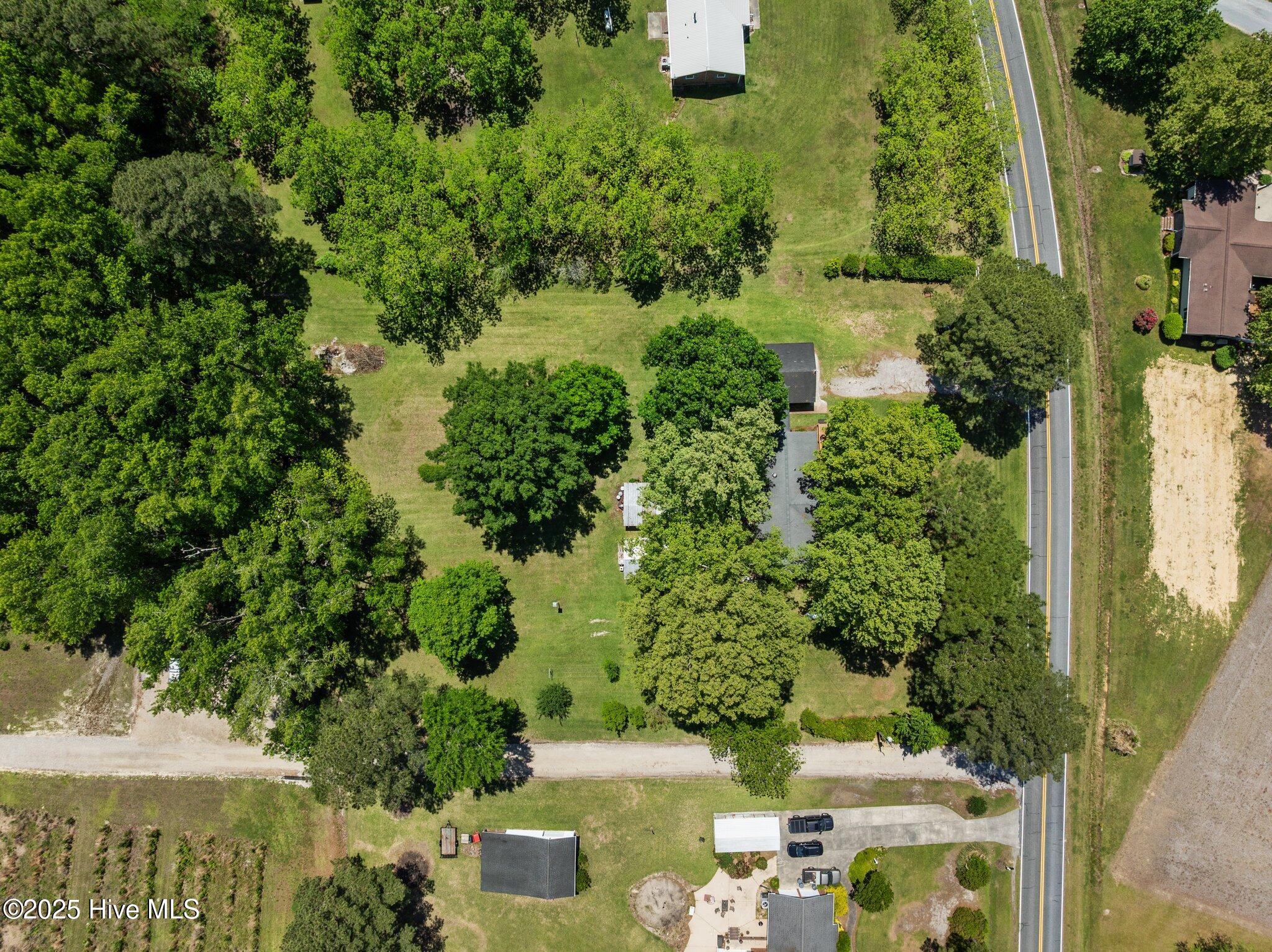 1032 Ball Road Washington, NC 27889 - Photo 49 of 50 AERIAL VIEW OF SURROUNDINGS