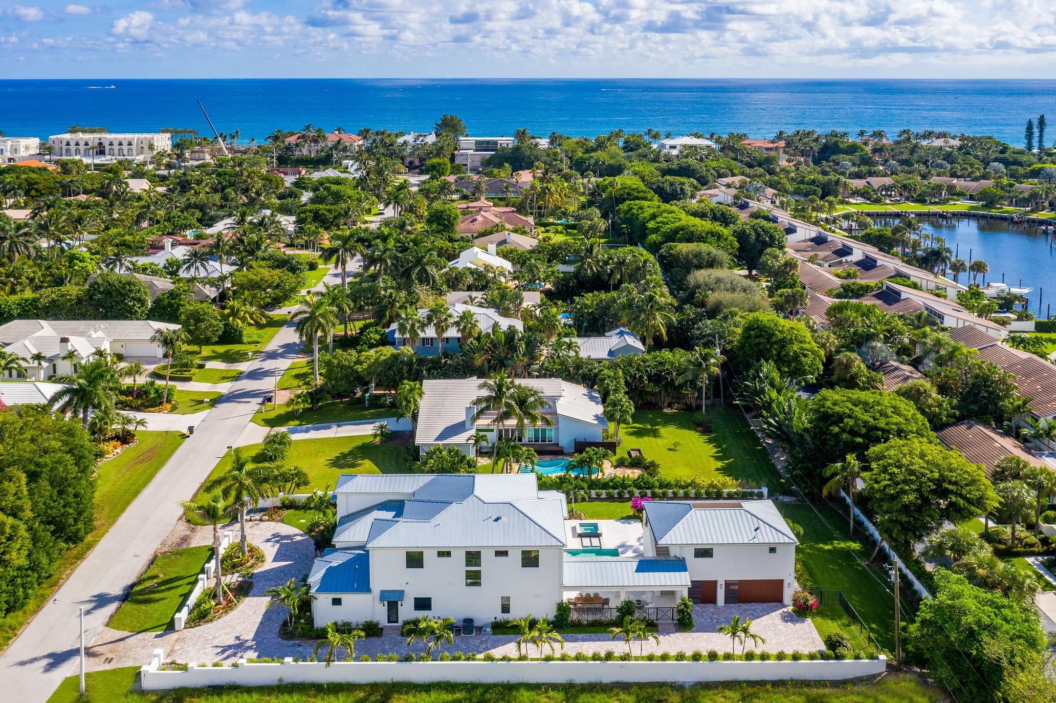 19 Hudson Avenue Ocean Ridge, FL 33435 - Photo 7 of 55 Aerial 2