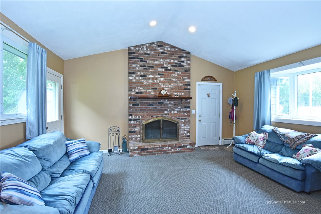 271 Crompton Road East Greenwich, RI 02818 - Photo 2 of 23 Living room with fireplace