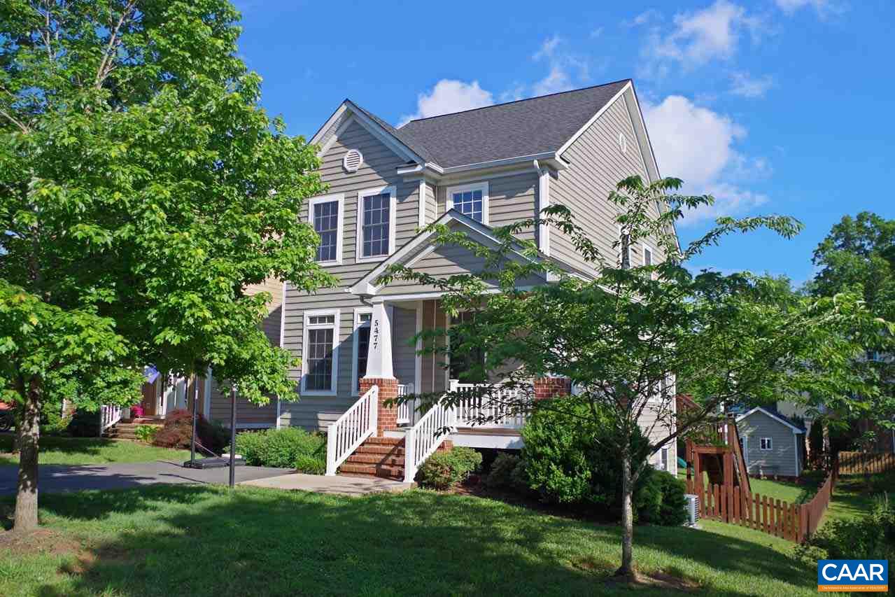 5477 Park Road Crozet, VA 22932 - Photo 1 of 47 a front view of a house with a garden and plants