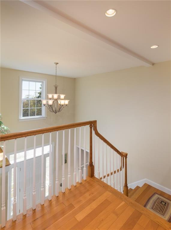 856 Appleton Ridge Road Appleton, ME 04862 - Photo 16 of 35 Grand staircase with natural light...