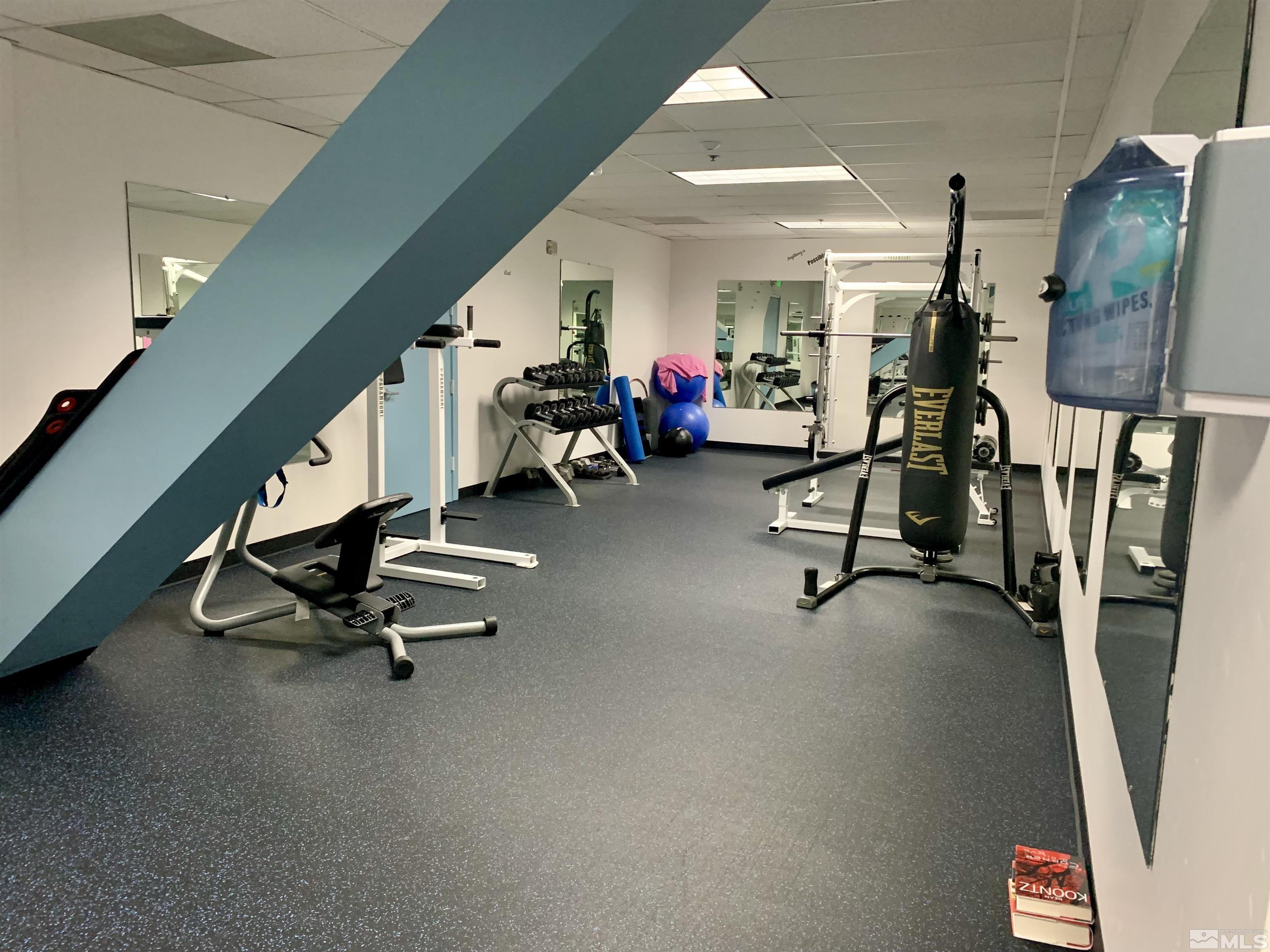 200 West 2nd Street, Unit 404 Reno, NV 89501 - Photo 21 of 30 a view of a room with gym equipment