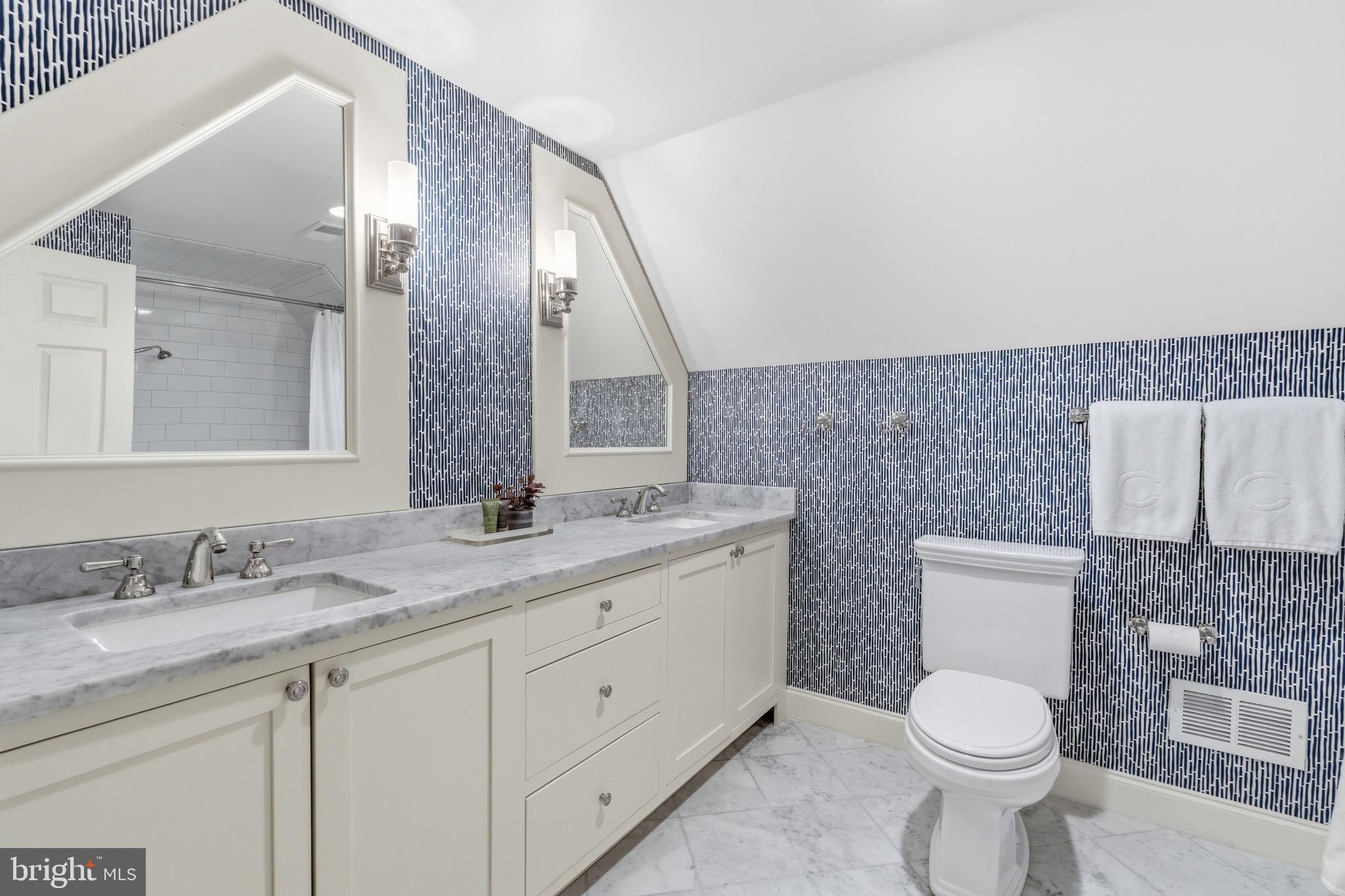 4956 Quebec Street Northwest Washington, DC 20016 - Photo 29 of 34 Third Floor Half Bathroom