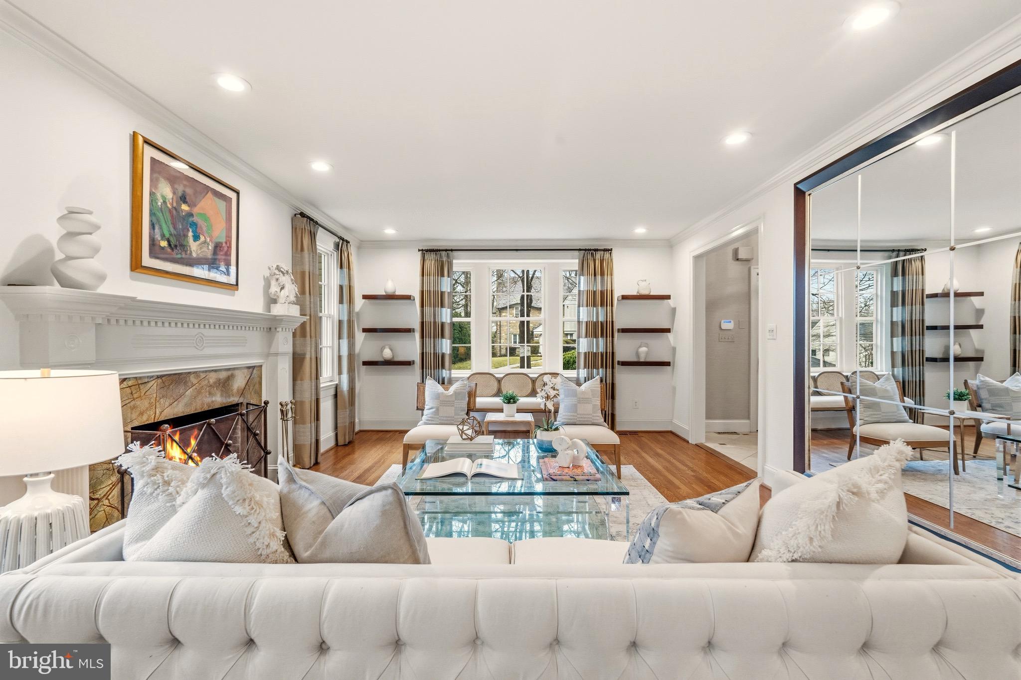 4956 Quebec Street Northwest Washington, DC 20016 - Photo 4 of 34 Formal Living Room
