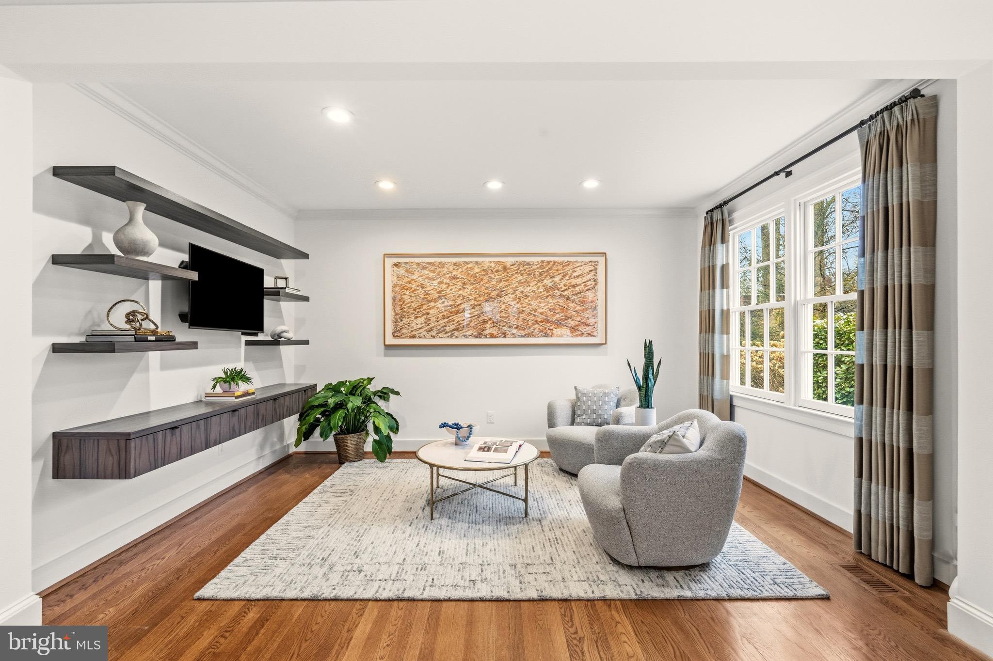 4956 Quebec Street Northwest Washington, DC 20016 - Photo 5 of 34 Formal Living Room
