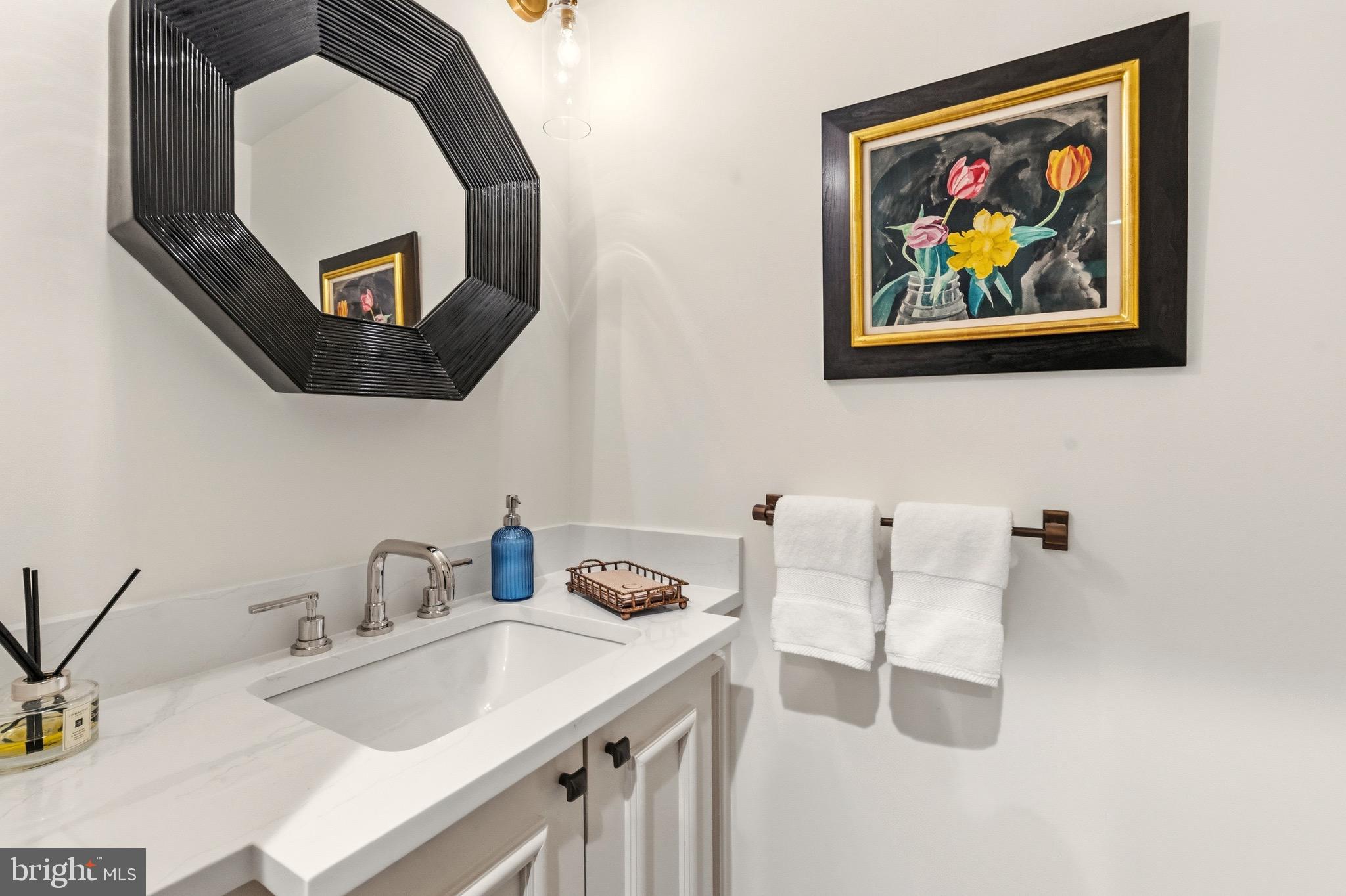 4956 Quebec Street Northwest Washington, DC 20016 - Photo 9 of 34 Powder Bathroom