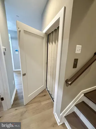 a view of front door