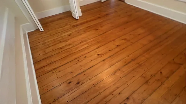 a view of wooden floor