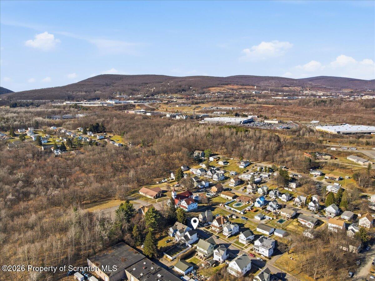 227 Reese Street Scranton, PA 18508 - Photo 53 of 56 an aerial view of residential houses with outdoor space and trees