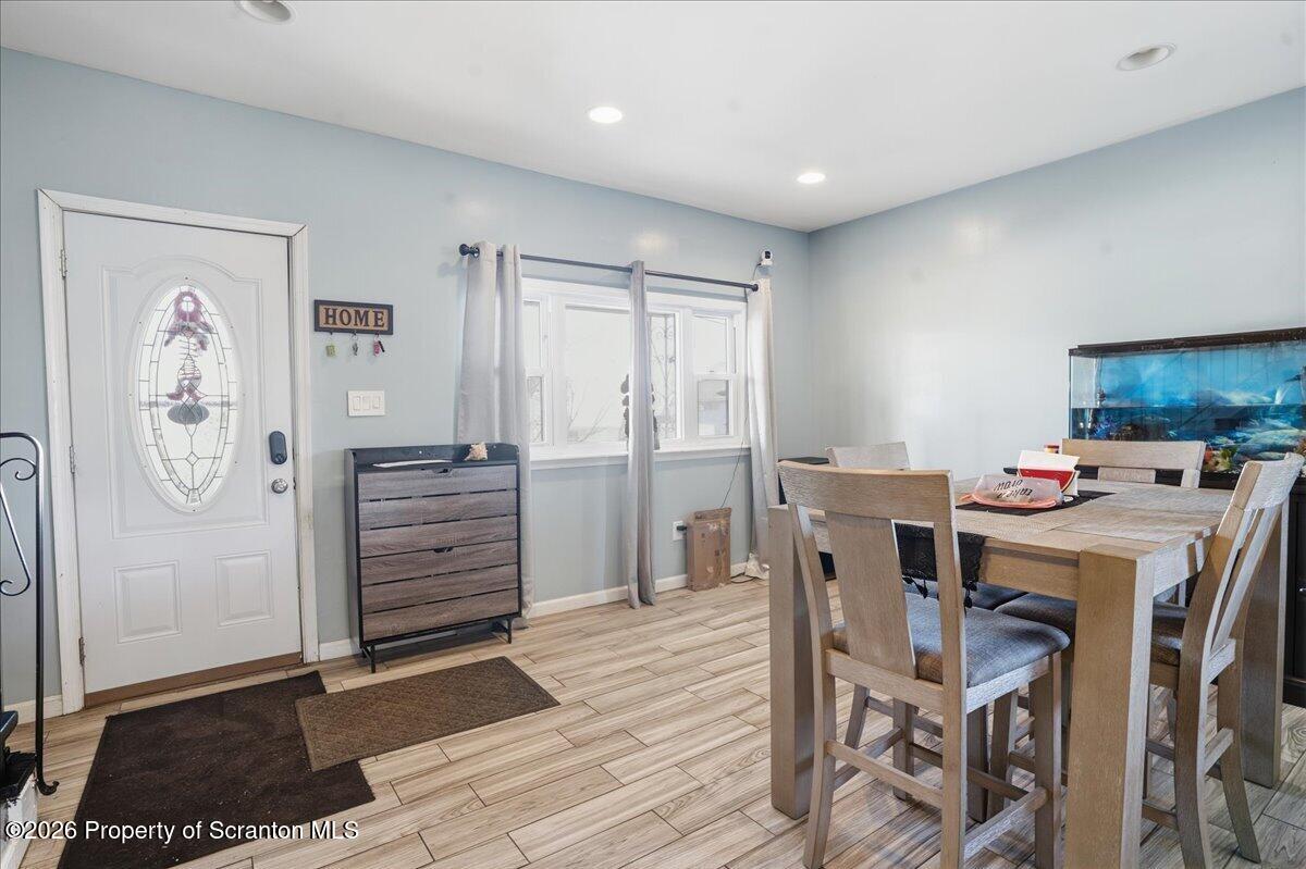 227 Reese Street Scranton, PA 18508 - Photo 9 of 56 a view of a dining room with furniture and wooden floor