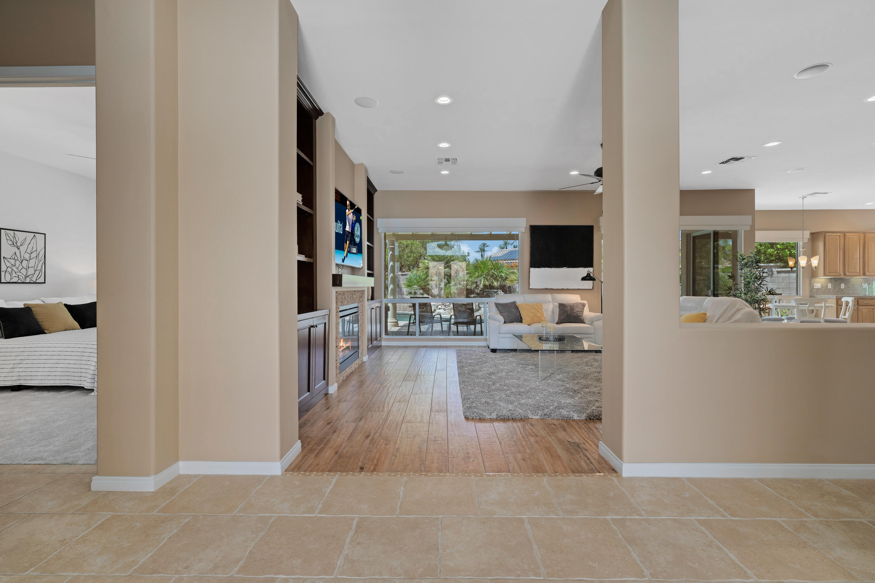 35691 Talus Lane Palm Desert, CA 92211 - Photo 17 of 39 a view of a living room kitchen and a window