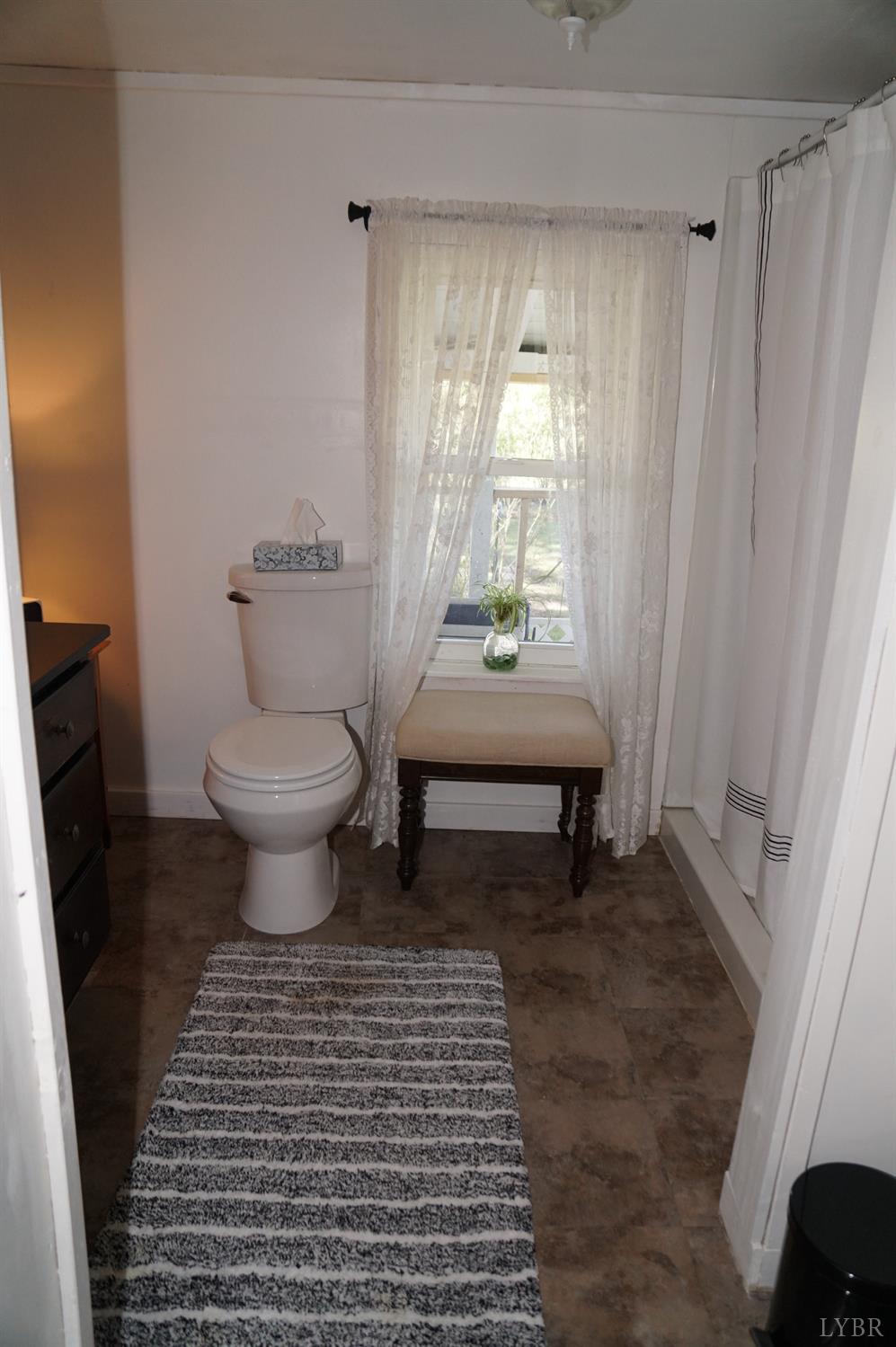 10188 Stage Coach Road Gretna, VA 24557 - Photo 24 of 56 a bathroom with a toilet a sink and a window