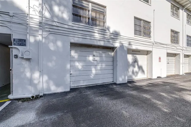 a view of a door of a house