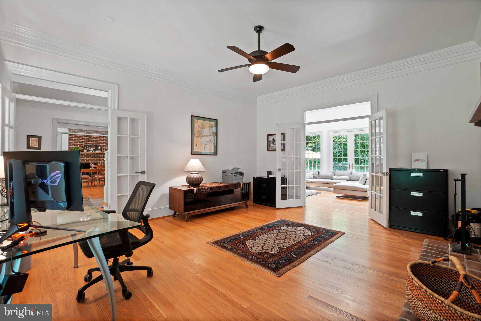 8683 Reservoir Road Fulton, MD 20759 - Photo 38 of 60 a living room with furniture and wooden floor