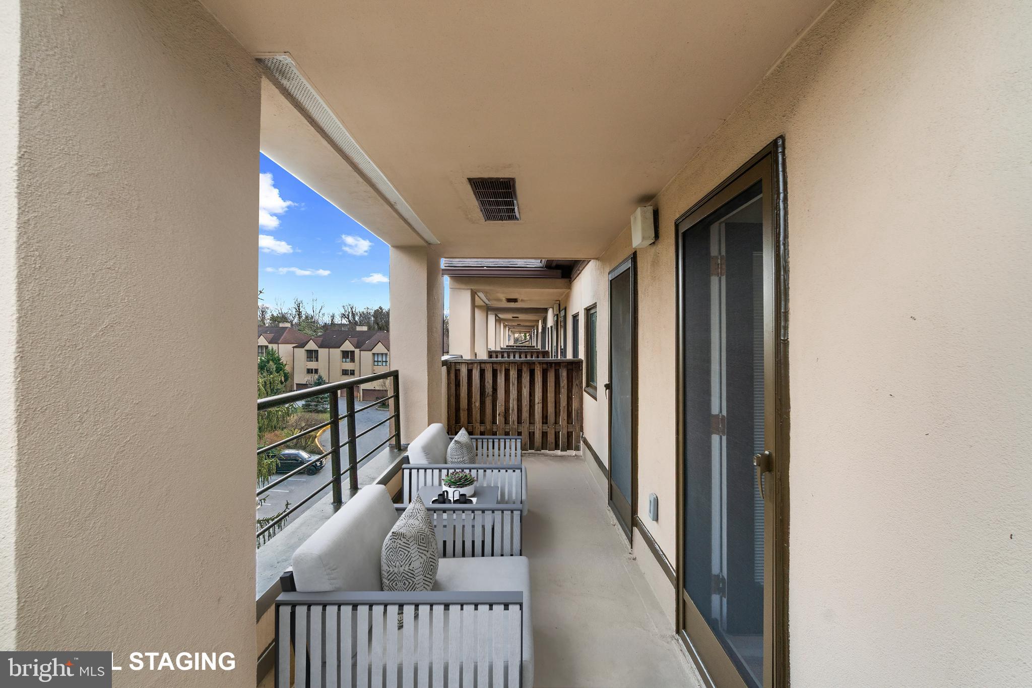 1040 Deer Ridge Drive, Unit 516 Baltimore, MD 21210 - Photo 19 of 33 Upper Balcony