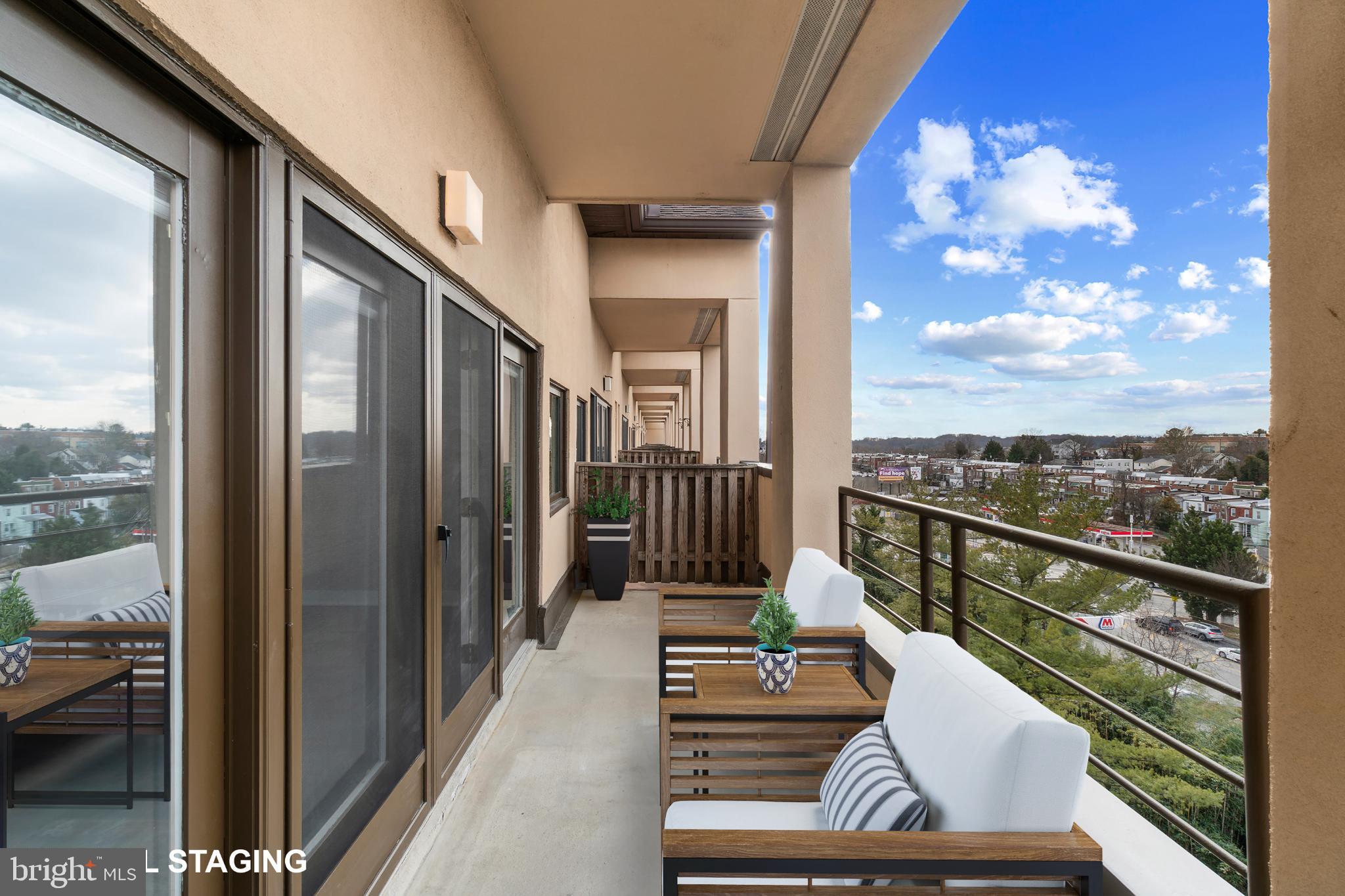 1040 Deer Ridge Drive, Unit 516 Baltimore, MD 21210 - Photo 24 of 33 Upper Balcony