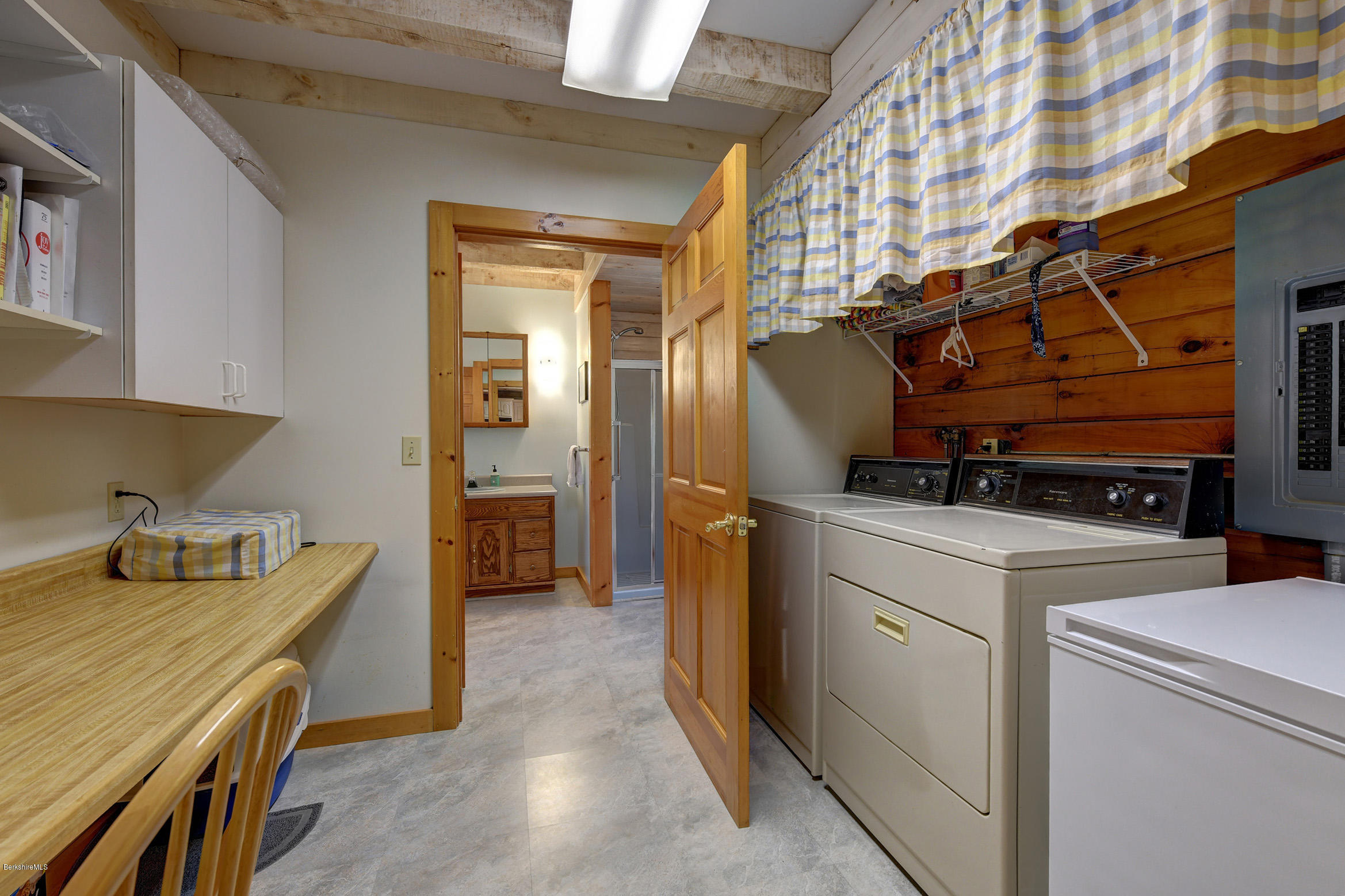 251 Captain Whitney Road Becket, MA 01223 - Photo 20 of 37 a utility room with dryer and washer