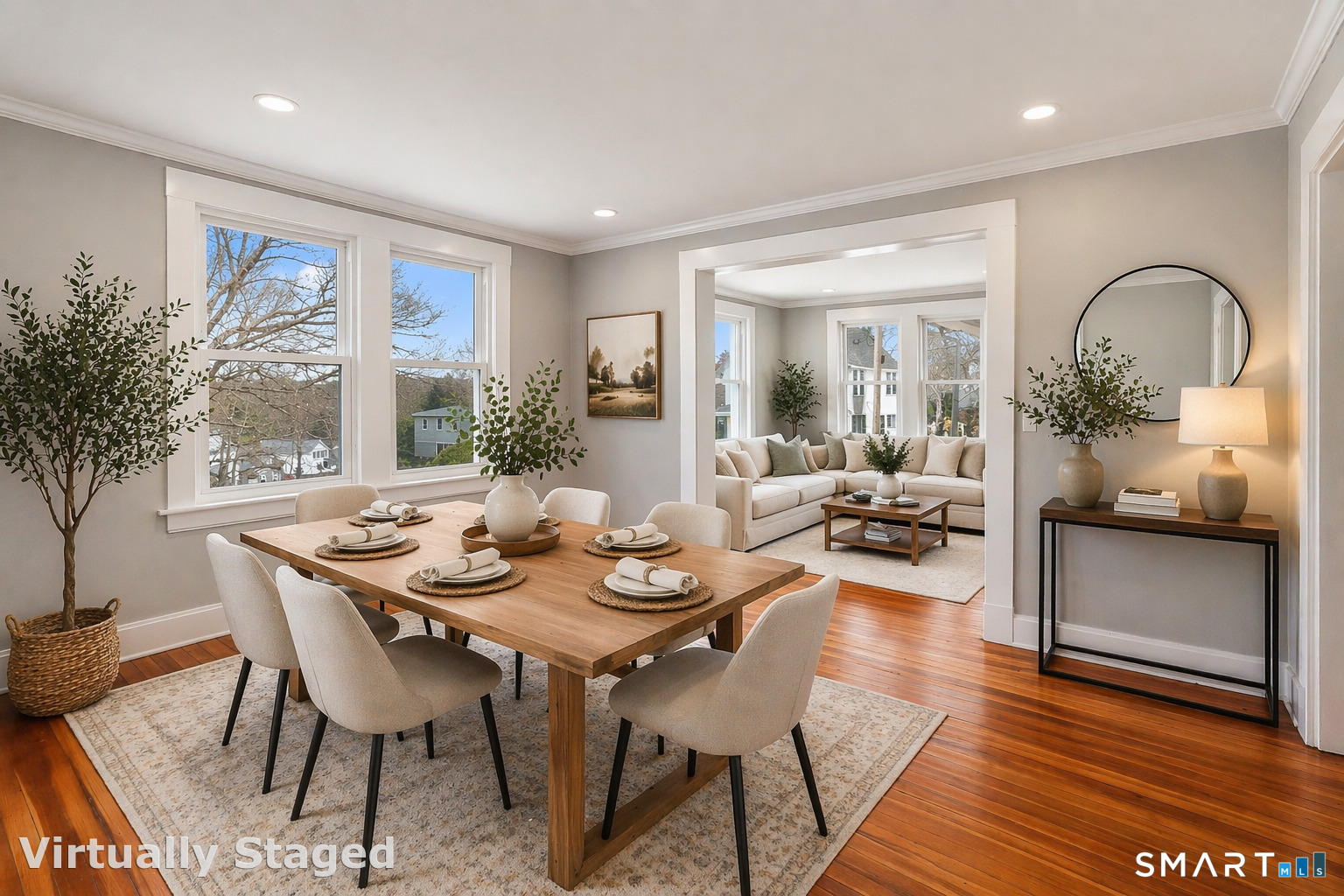 22 Merrimac Street Watertown, CT 06779 - Photo 2 of 17 a dining room with furniture window and wooden floor