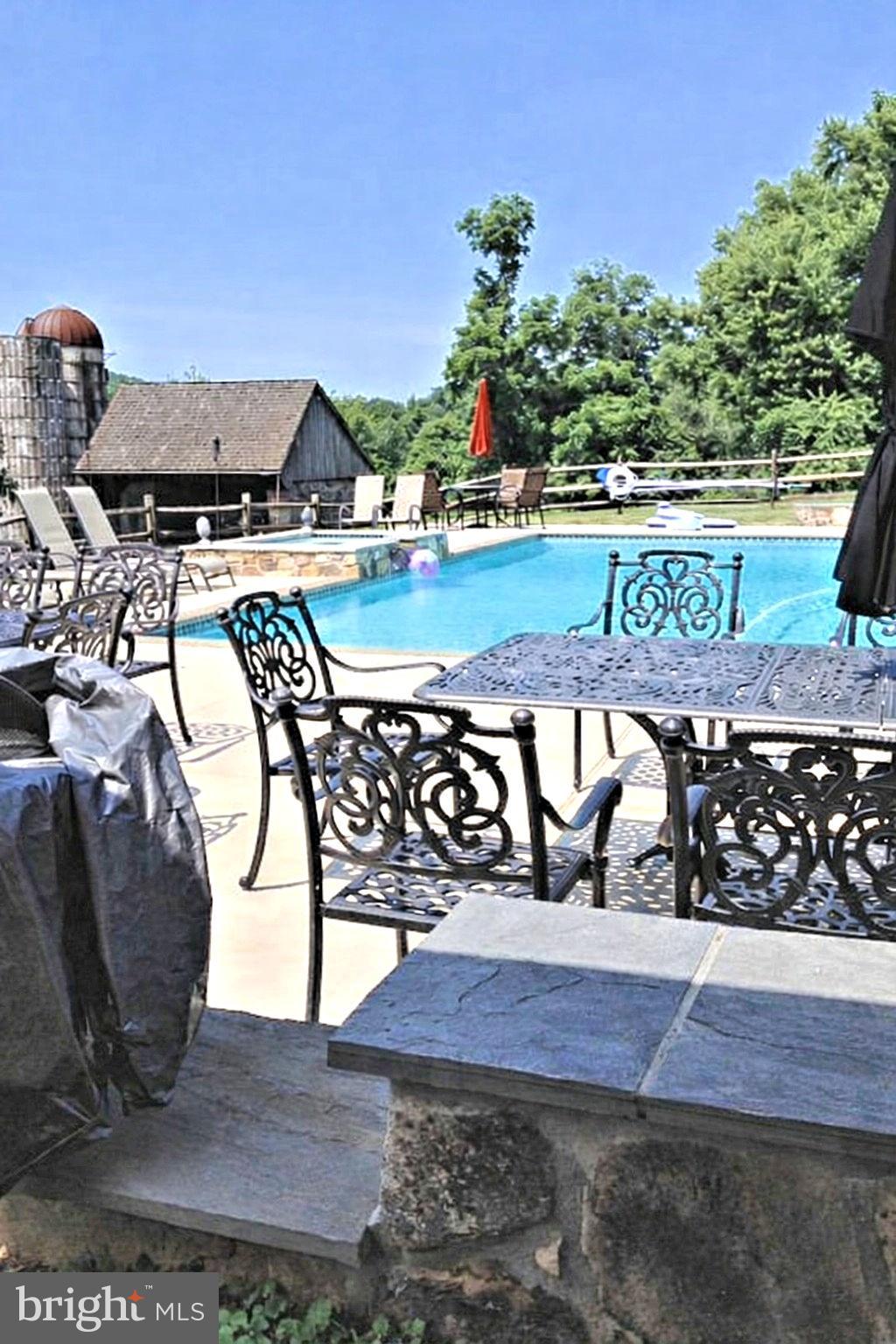1551 Old Ridge Road Pottstown, PA 19465 - Photo 69 of 78 In-Ground Pool & Hot Tub Complex