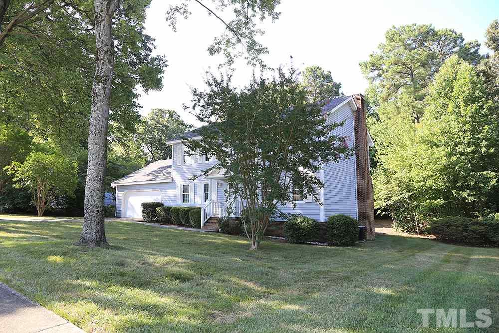 7905 Hardwick Drive Raleigh, NC 27615 - Photo 1 of 26 Live on the prettiest street in North Ridge! .39 acre level lot, sidewalk is an extra bonus!