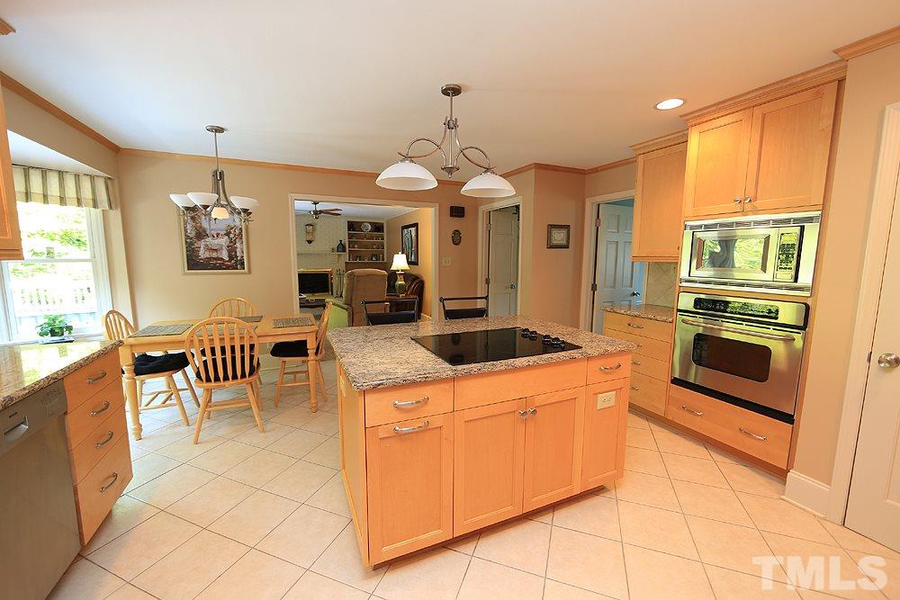 7905 Hardwick Drive Raleigh, NC 27615 - Photo 8 of 26 The family room is open to the kitchen!