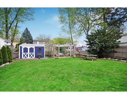 121 Overlook Road Arlington, MA 02474 - Photo 29 of 30 a view of a house with a backyard