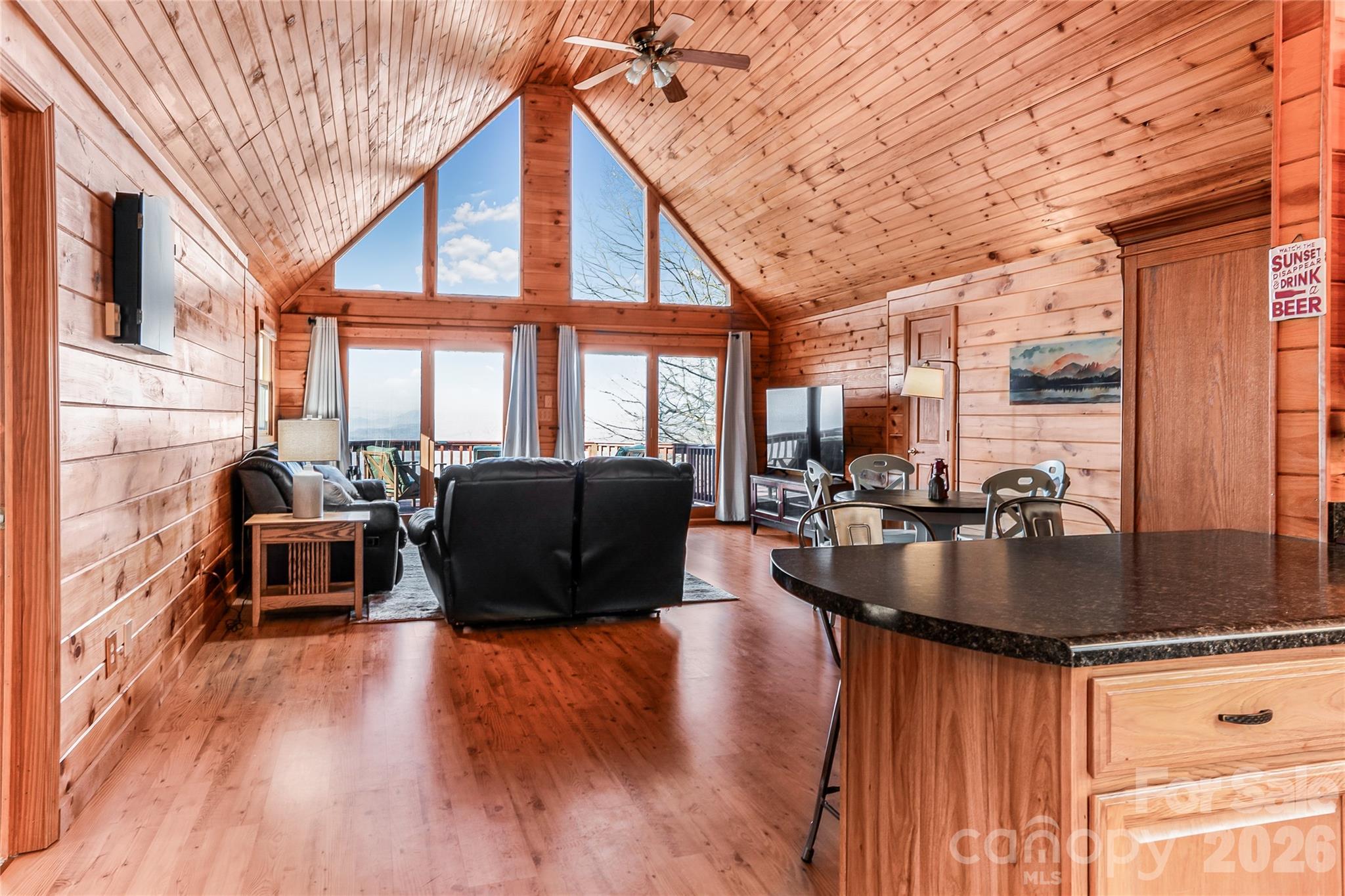 206 Amelia Lane Bostic, NC 28018 - Photo 15 of 48 a living room with furniture and a large window