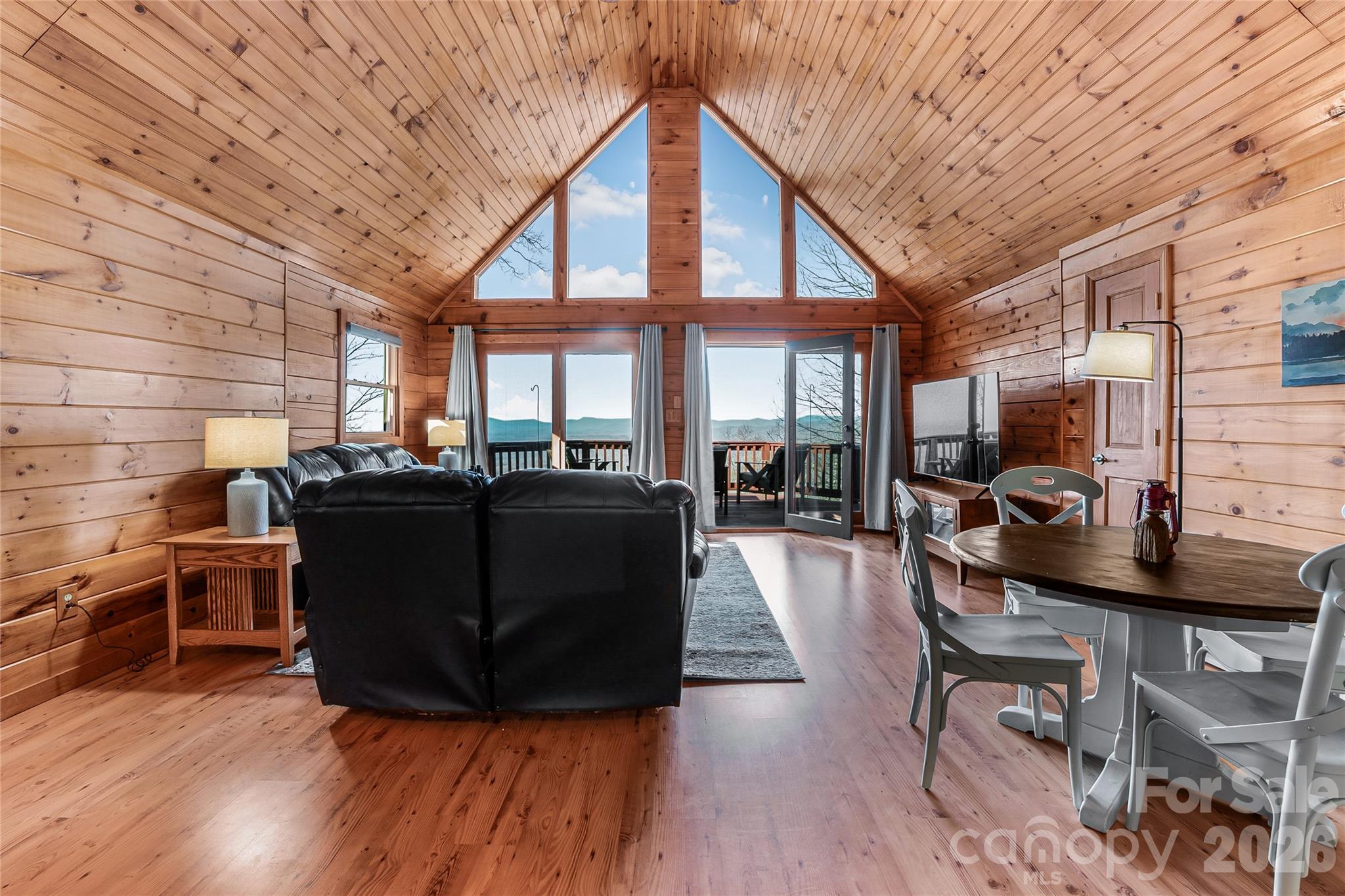 206 Amelia Lane Bostic, NC 28018 - Photo 16 of 48 a living room with furniture and a fireplace