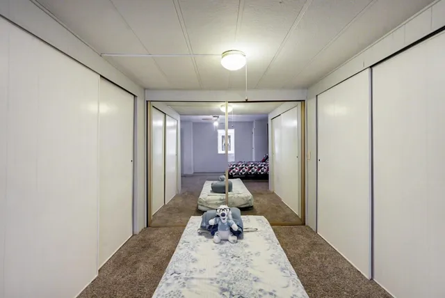 a view of city from the balcony