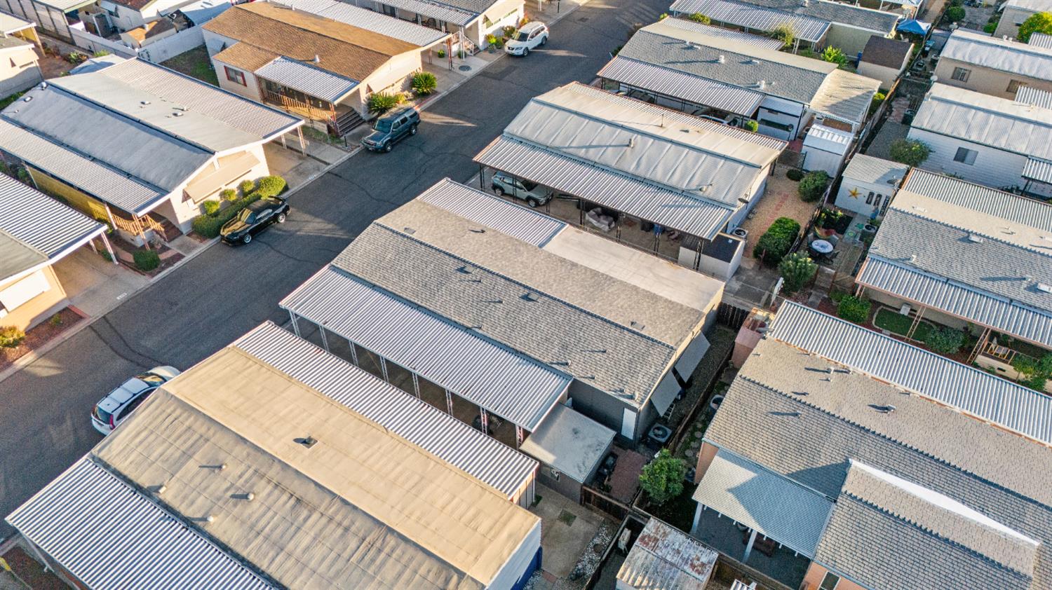 1400 North Tully Road, Unit 137 Turlock, CA 95380 - Photo 35 of 37 an aerial view of a house with a garden
