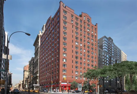 a view of a large building