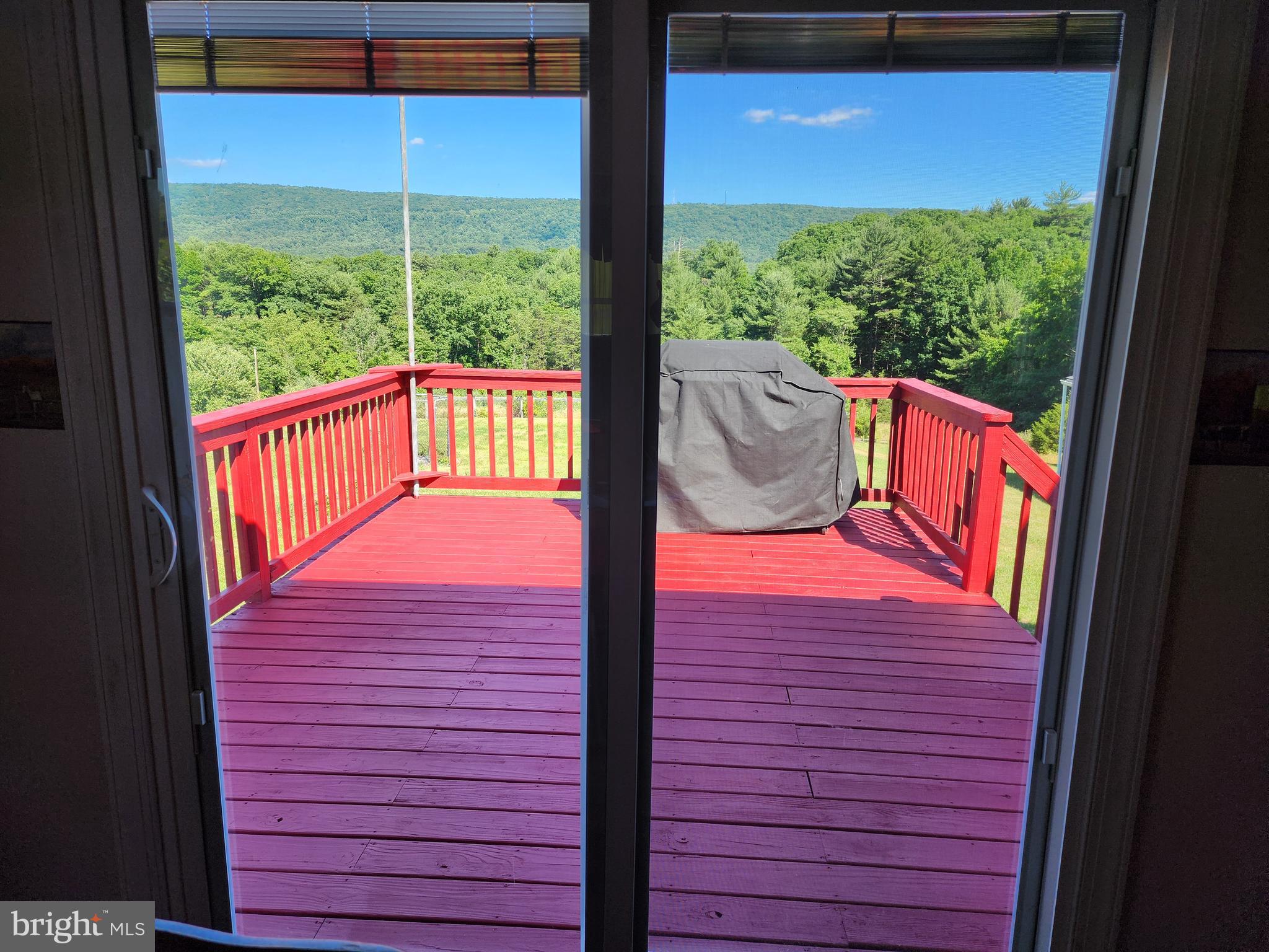 12407 Swain Road Little Orleans, MD 21766 - Photo 34 of 77 View onto Deck Sliding Glass Doors