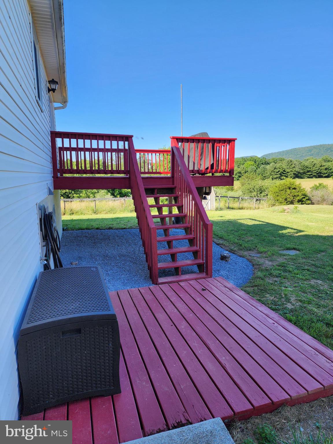 12407 Swain Road Little Orleans, MD 21766 - Photo 37 of 77 Deck Previously Had a Hot Tub
