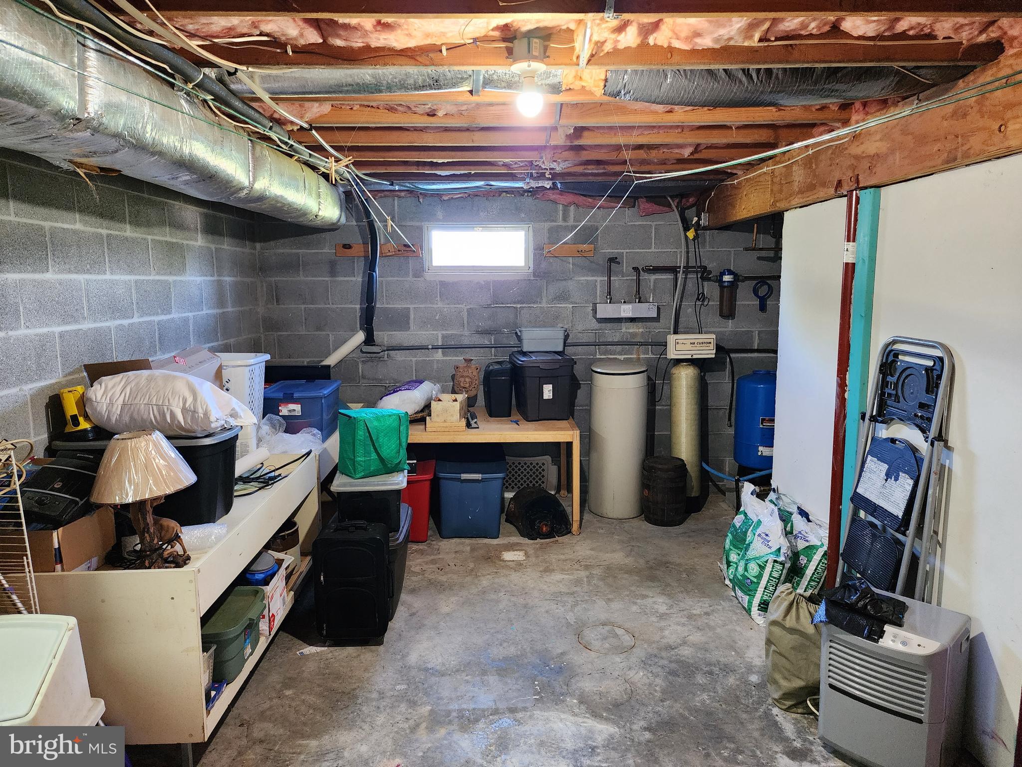 12407 Swain Road Little Orleans, MD 21766 - Photo 74 of 77 Unfinished Basement - Utility Equipment & Storage