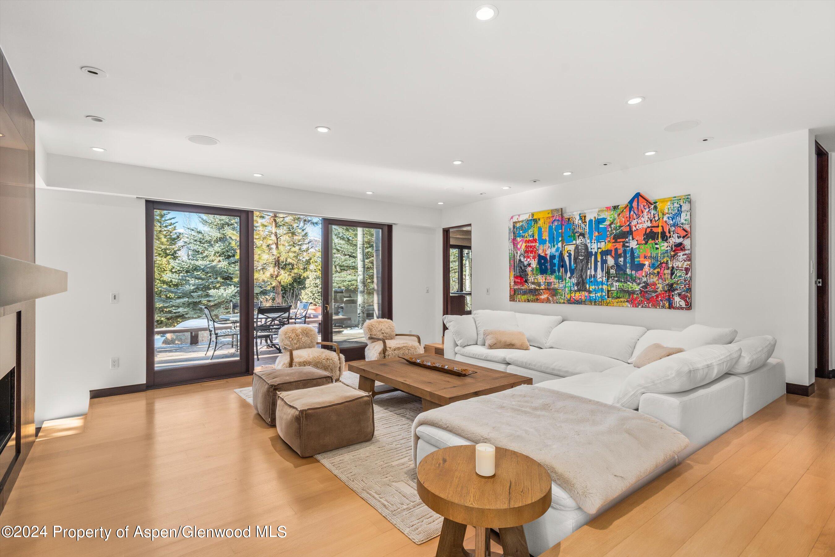 25 Nighthawk Drive Aspen, CO 81611 - Photo 12 of 34 a living room with furniture and a large window