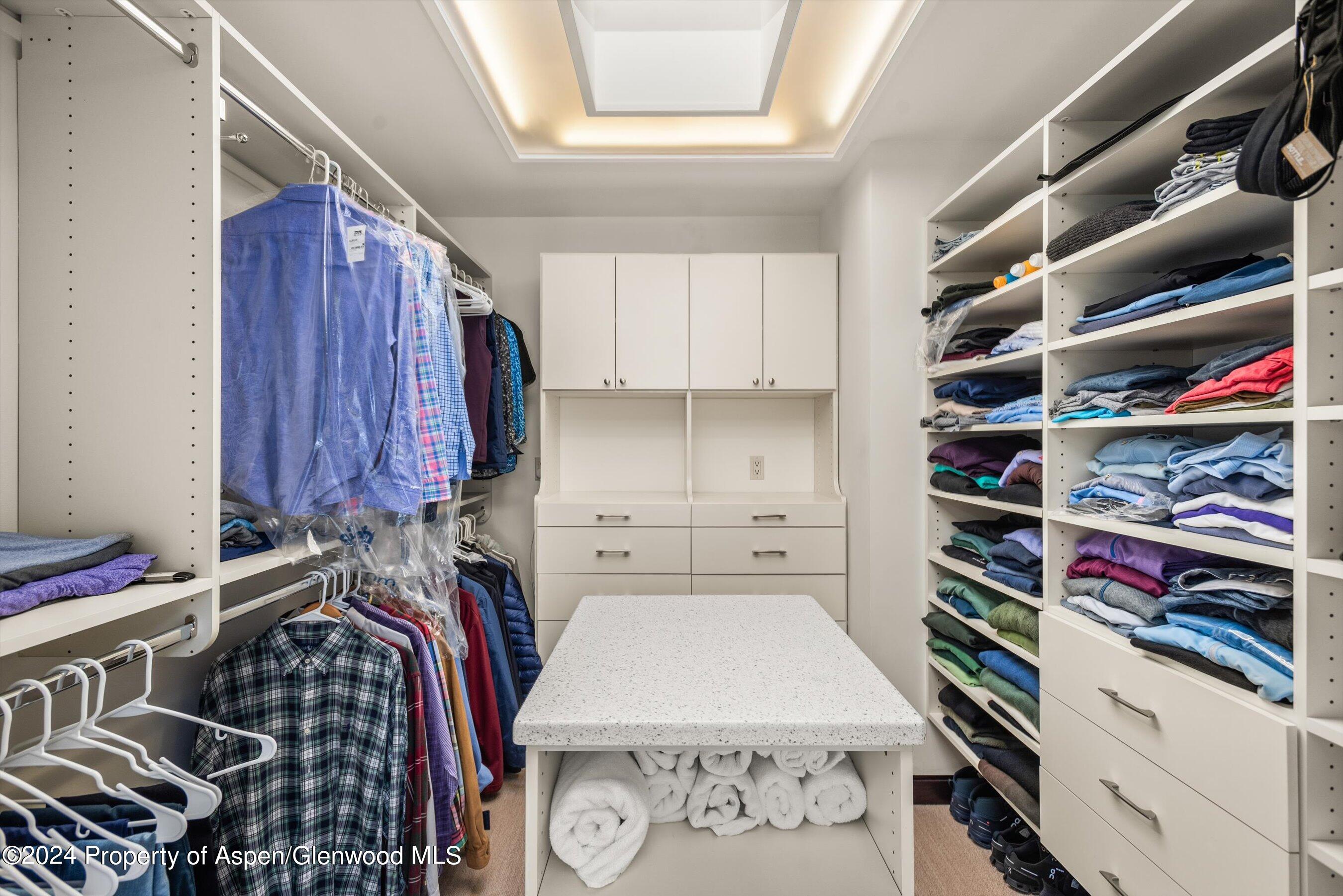 25 Nighthawk Drive Aspen, CO 81611 - Photo 25 of 34 a view of walk in closet with clothes and shoes