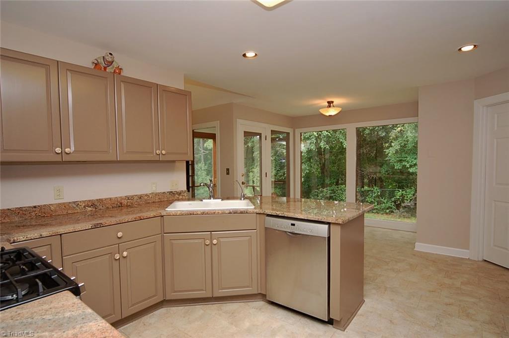1400 Whites Mill Road High Point, NC 27265 - Photo 8 of 30 Great views from the kitchen. New Bosch dishwasher in 2011.