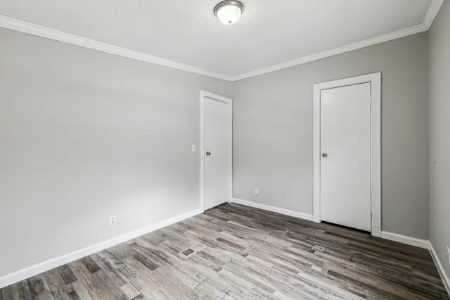 a view of empty room