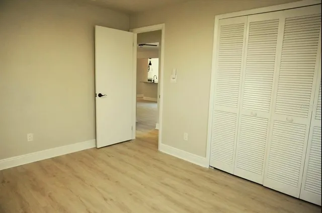 a backyard of a house