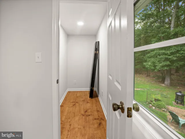 a view of a livingroom with a staircase