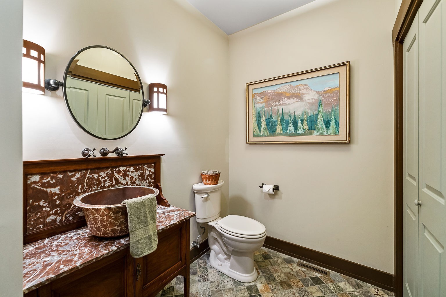 140 Sandgate Drive Smithville, TN 37166 - Photo 30 of 49 a bathroom with a toilet and a mirror