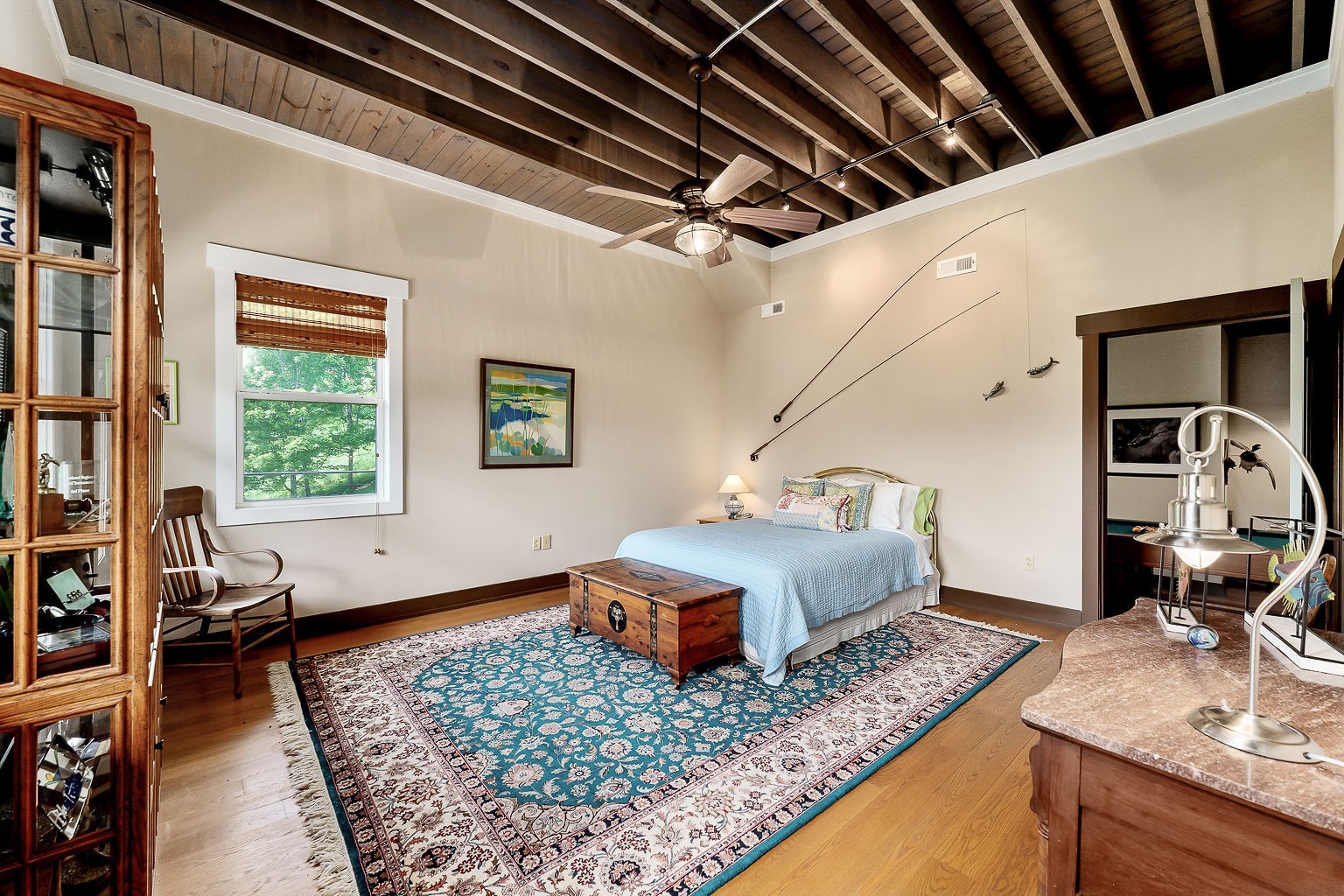 140 Sandgate Drive Smithville, TN 37166 - Photo 34 of 49 a room with lots of white furniture and a rug