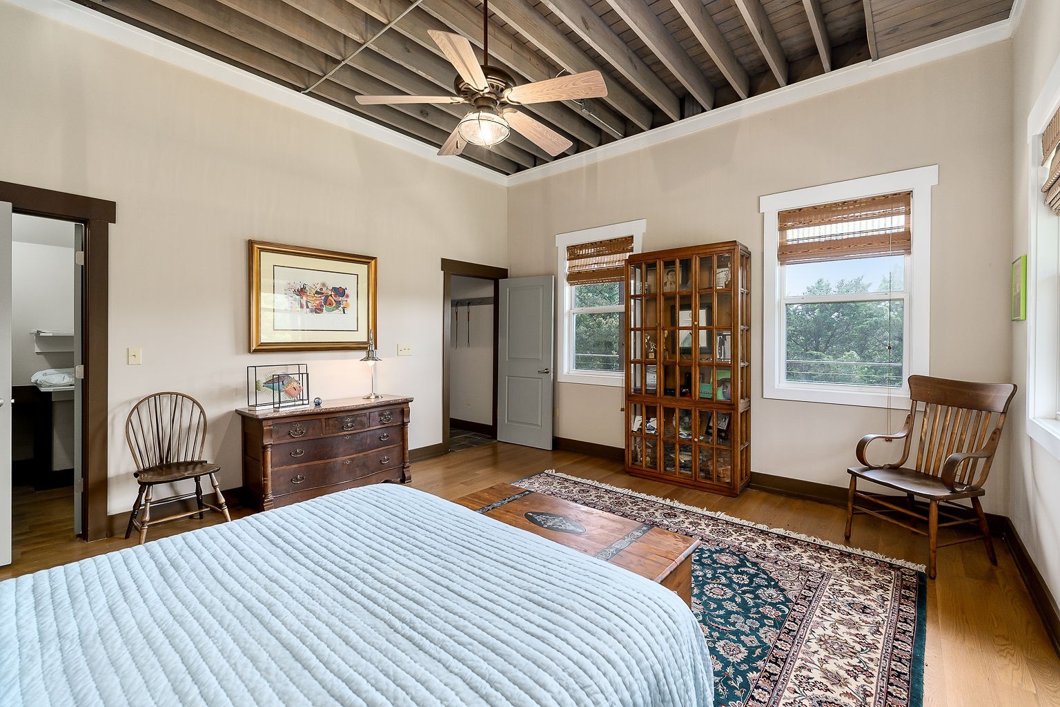 140 Sandgate Drive Smithville, TN 37166 - Photo 36 of 49 a bedroom with a bed and wooden floor