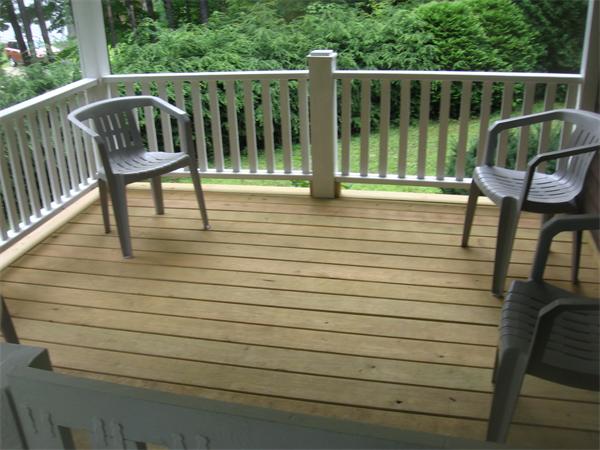 44 Old Main Road Worthington, MA 01098 - Photo 5 of 15 a view of a balcony with wooden floor