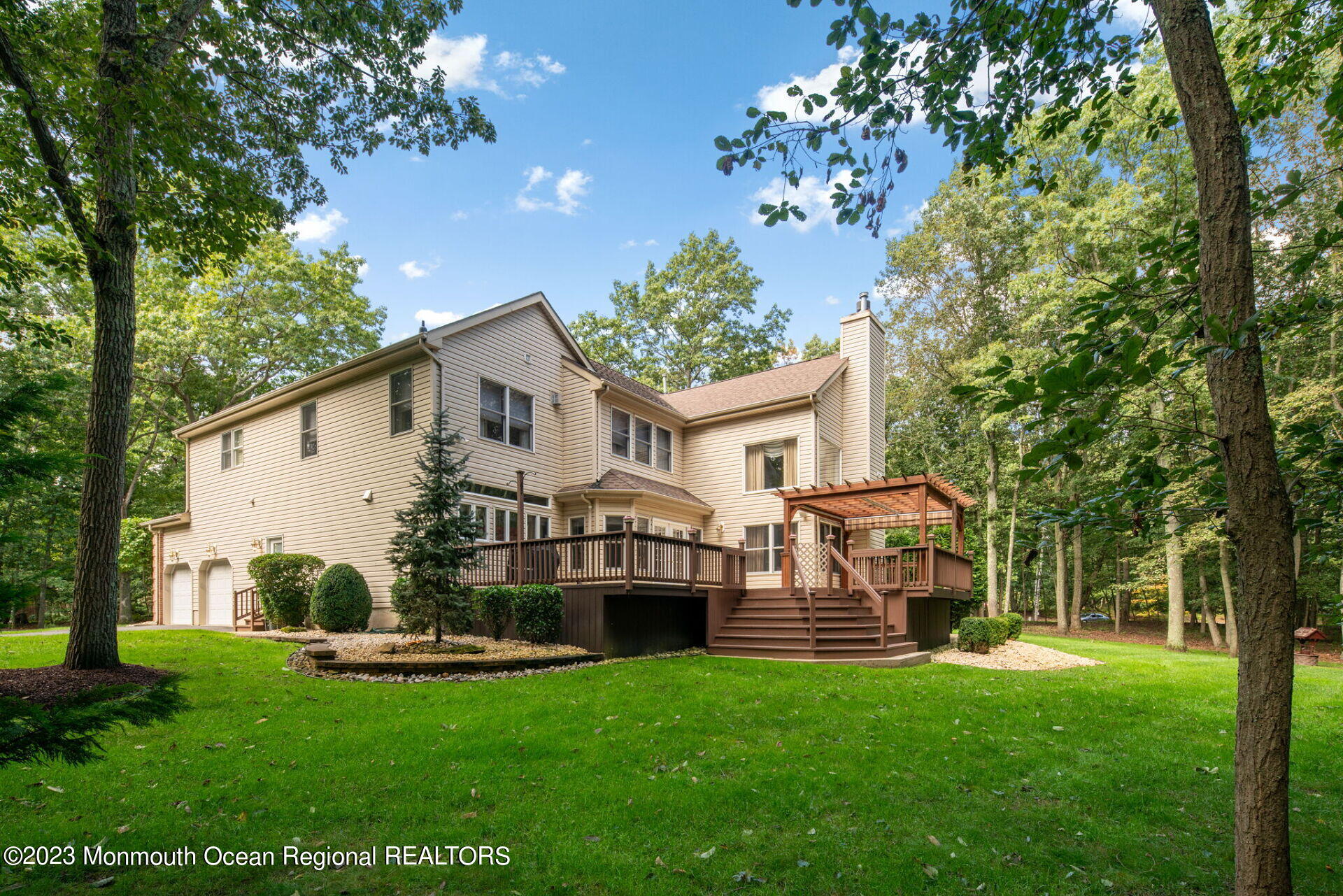 81 Agress Road Millstone Township, NJ 08535 - Photo 32 of 35 a view of house with backyard